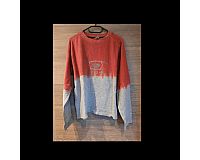 Pullover Pulli Sweatshirt gebadigt hoodie Sweater M L 44 46 Shirt