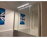 Spiegelschrank Badezimmer Allibert - 80cm 3D-Effekt LED-Licht