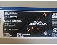 11.05.2024 Ticket Bosse Konzert Sporthalle Hamburg .