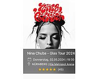 Nina Chuba Ticket für den 02.05. in Nürnberg