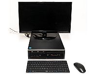 HP Compaq PC 6300 Pro Intel Core i5 24 Zoll Monitor Tastatur Maus