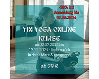 Online Yin Yoga: 25% Rabatt bei Buchung bis 01.06.24