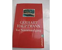 Buch, " vor Sonnenaufgang" Gerhart Hauptmann