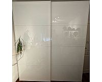 IKEA Pax Färvik Schiebetüren mit Milchglas 200cm x 236 cm