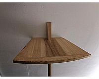 Stehpult Ablagetisch Holz 110cm hoch, 40cm bis 49cm breit, 40cm t