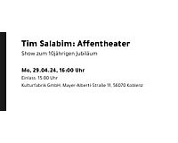 Tim Salabim Kufa Koblenz zwei Tickets
