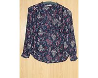 H&M Leichte Bluse Shirt Gr. 38 Blumenmuster