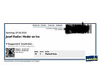 2x Tickets Hader on Ice 27.4.24 Deggendorf