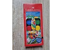 Original verpackte Wasserfarben mit Pinsel von Faber-Castell