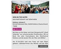 „Wein on the Water“ 01.06.2024