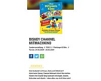 Tickets Disney Channel Mitmachkino