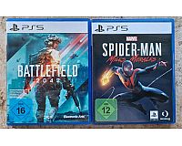 Spiderman & Battlefield 2042, PS5 Spiel