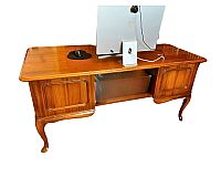Schreibtisch Büro Chippendale 165x85x76 Tisch