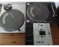 2x Technics 1200 / 1210 MK II + Vestax PMC 05 Pro 3 DX DJ Set TOP