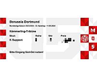 2 Tickets Mainz 05 vs. BVB (11.05., Bundesliga)