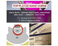 Mario Barth Waldbühne GOLDEN TICKETS Berlin 04.05.2024 TOP Plätze