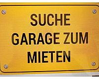 Suche Garage o. Stellplatz