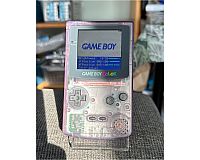 Gameboy Color IPS Display Crystal Blue & Purple & Gold ab 140€