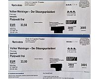 Der Sitzungspräsident -Volker Weininger in Düsseldorf 2x