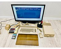 Commodore C64, C2N Cassette, Disk Drive 1541 und Zubehör, Vintage