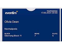Olivia Dean * 2 Tickets Berlin Tempodrom 17.5.24