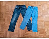 Größe 116, H&M Hose, Jeans blau