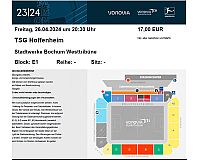 1 Ticket VfL Bochum gegen TSG Hoffenheim am 26.04.
