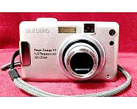 Yakumo Digital Kamera mit 12x Zoom, optischen Sucher, 4MP