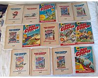 14 FLIEGER COMICS DAN COOPER Bastei Verlag - Vintage!