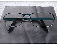 Damenbrille Brillenfassung GRAFIX, Titan, türkis
