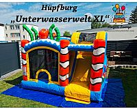 Vermietung Hüpfburg - Konfetti Zwerge - Partyverleih