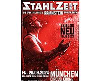2 Stehplatz Ticket STAHLZEIT 20.09.24 München