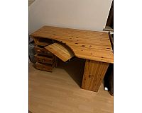 Schreibtisch Eckschreibtisch Holz Büro