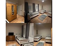 3 Zimmer - 9 Betten frei - mit Bad und Küche
