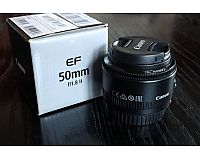Canon EF 50mm f/1.8 II Objektiv