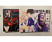 Verschiedene Mangas