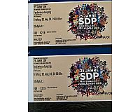 2 SDP Konzert Tickets für Leipzig am 2.8.2024