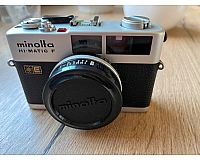 Kamera minolta HI-MATIC F Kamera - ObjektivRokkor 1:2.7 f 38mm