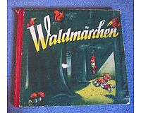 Kinder Buch alt 1949 WALDMÄRCHEN Waldorf Kindergarten Bilder 75.