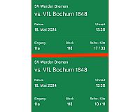 Werder Bremen vs. VfL Bochum