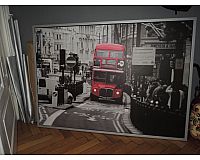 Wandbild Vilshult Ikea London 100x140cm