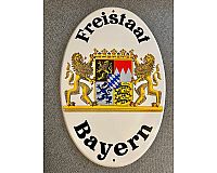 Original Hoheitschild des Freistaat Bayern