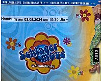 Schlagermove Bootparty, 3. Mai 2024 in Hamburg