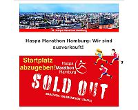 Haspa Marathon Hamburg Startplatz abzugeben (28.04.2024)