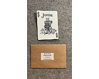 Zauberzubehör Split Card Bicycle Joker Single Layer 10 Stück neu
