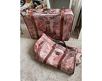 Koffer/Reisekoffer mit passender Reisetasche