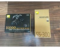 Nikon D3300 + Nikkor Lens 55-300