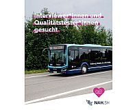 Qualitätstester & Interviewer für Busprojekt gesucht (Eckernf.)