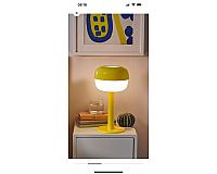 IKEA blasverk lampe tischleuchte Licht gelb