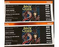Alice Cooper - Nürnberg 1.7.24 - 2 Tickets